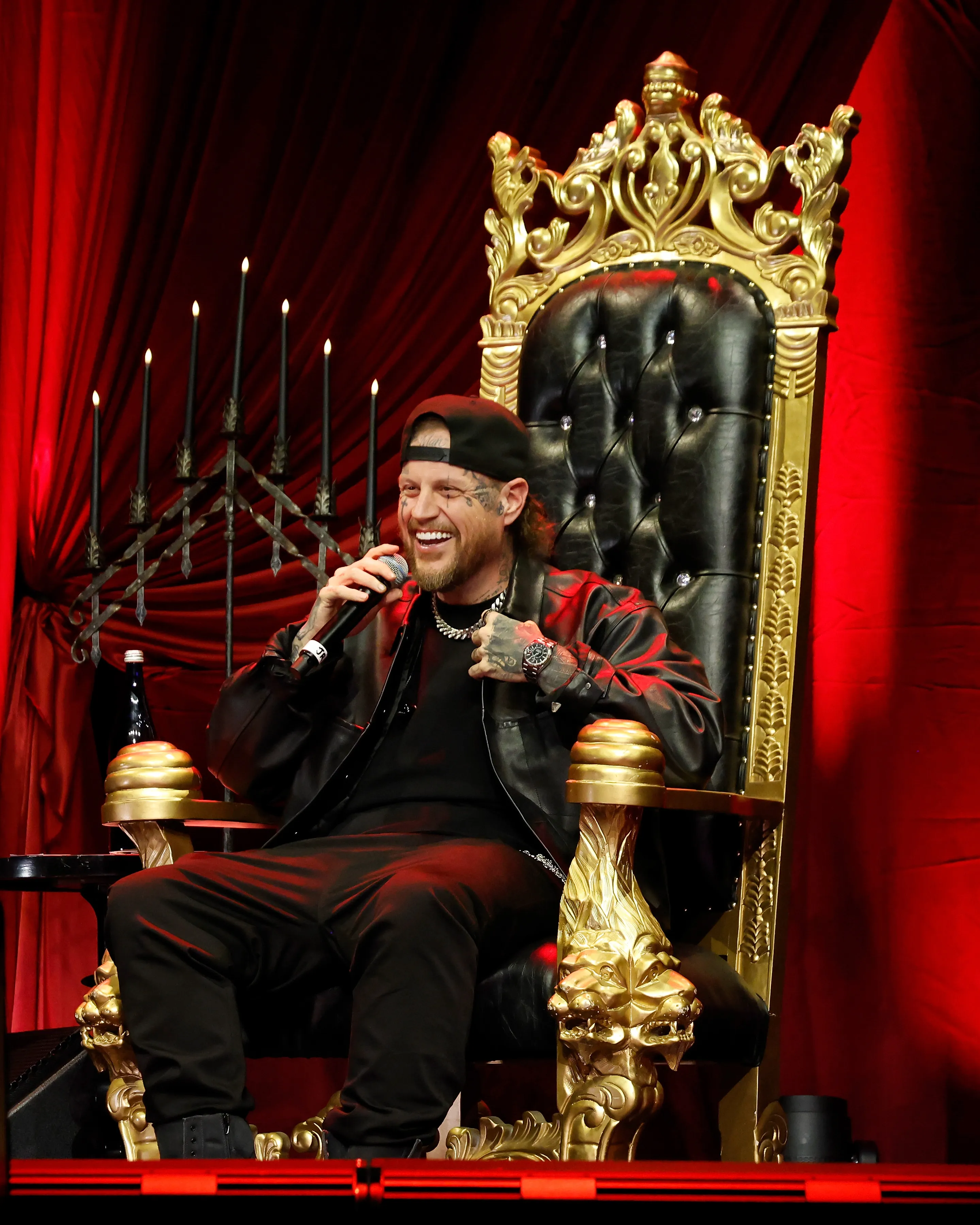 Jelly Roll performing at the 