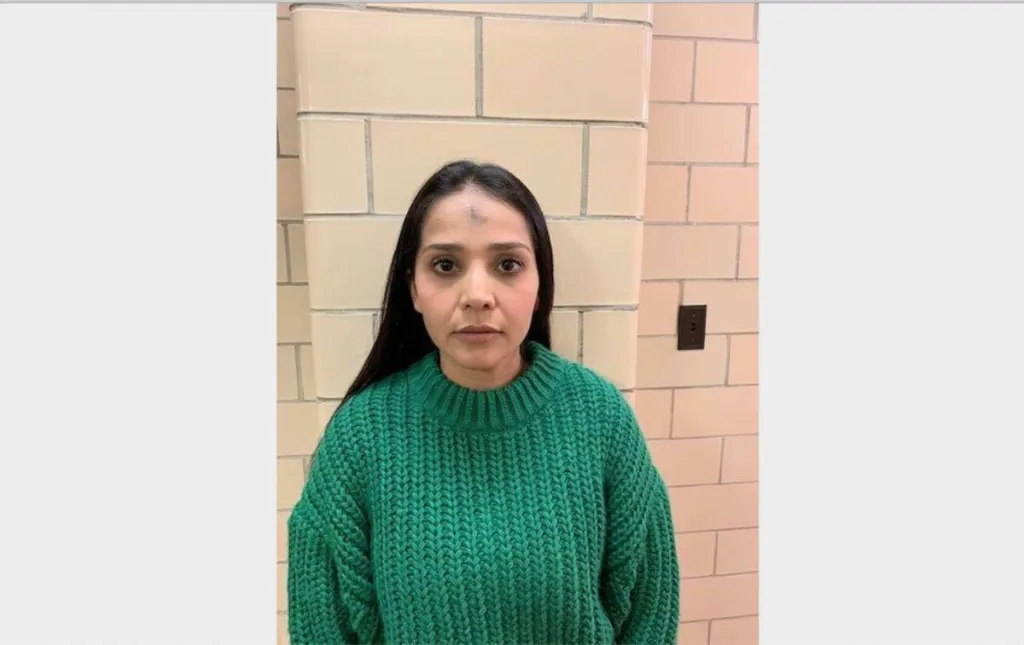 Mugshot of Jessica Johanna Oseguera Gonzalez.