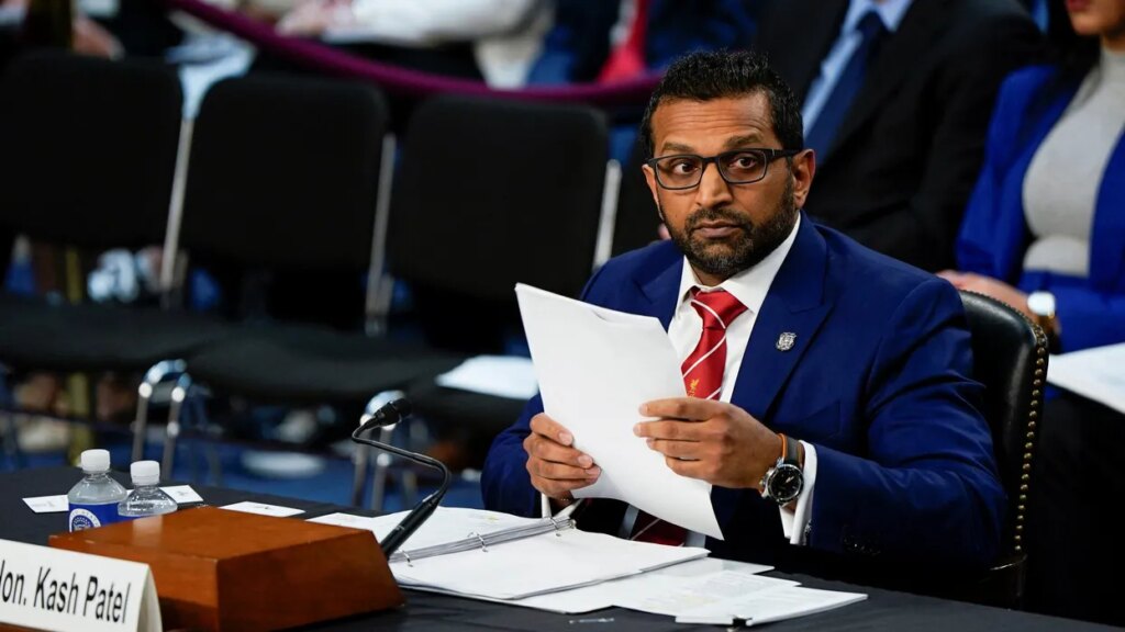 FBI chief mocked over custom sneakers