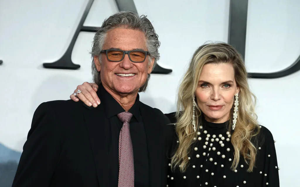 Kurt Russell and Michelle Pfeiffer attending 