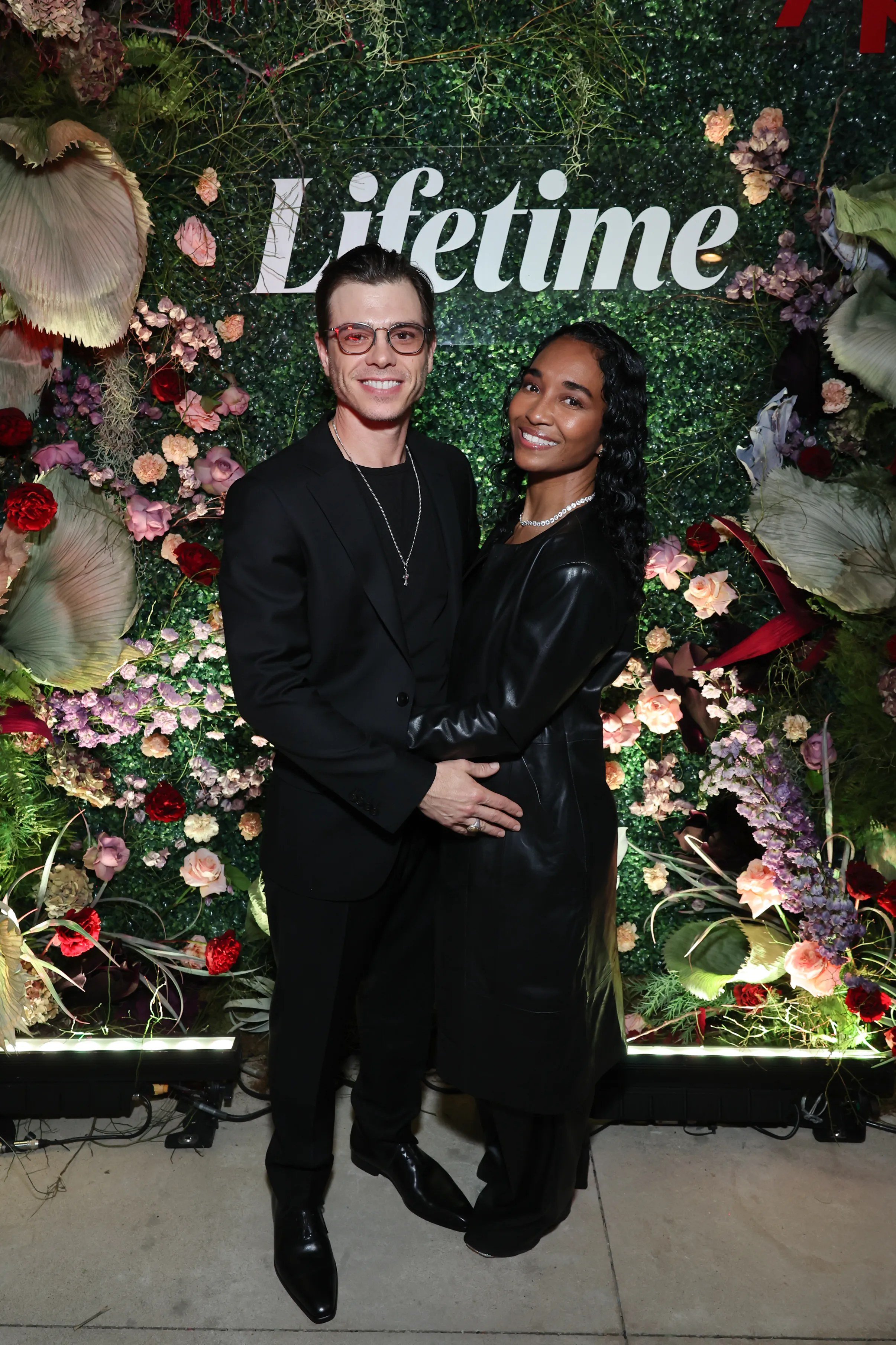 Matthew Lawrence (L) and Chilli Thomas attend as Lifetime Celebrates Black Excellence with their Female Creatives and Talent at the +Play Partner House on March 09, 2023 in Los Angeles, Calif