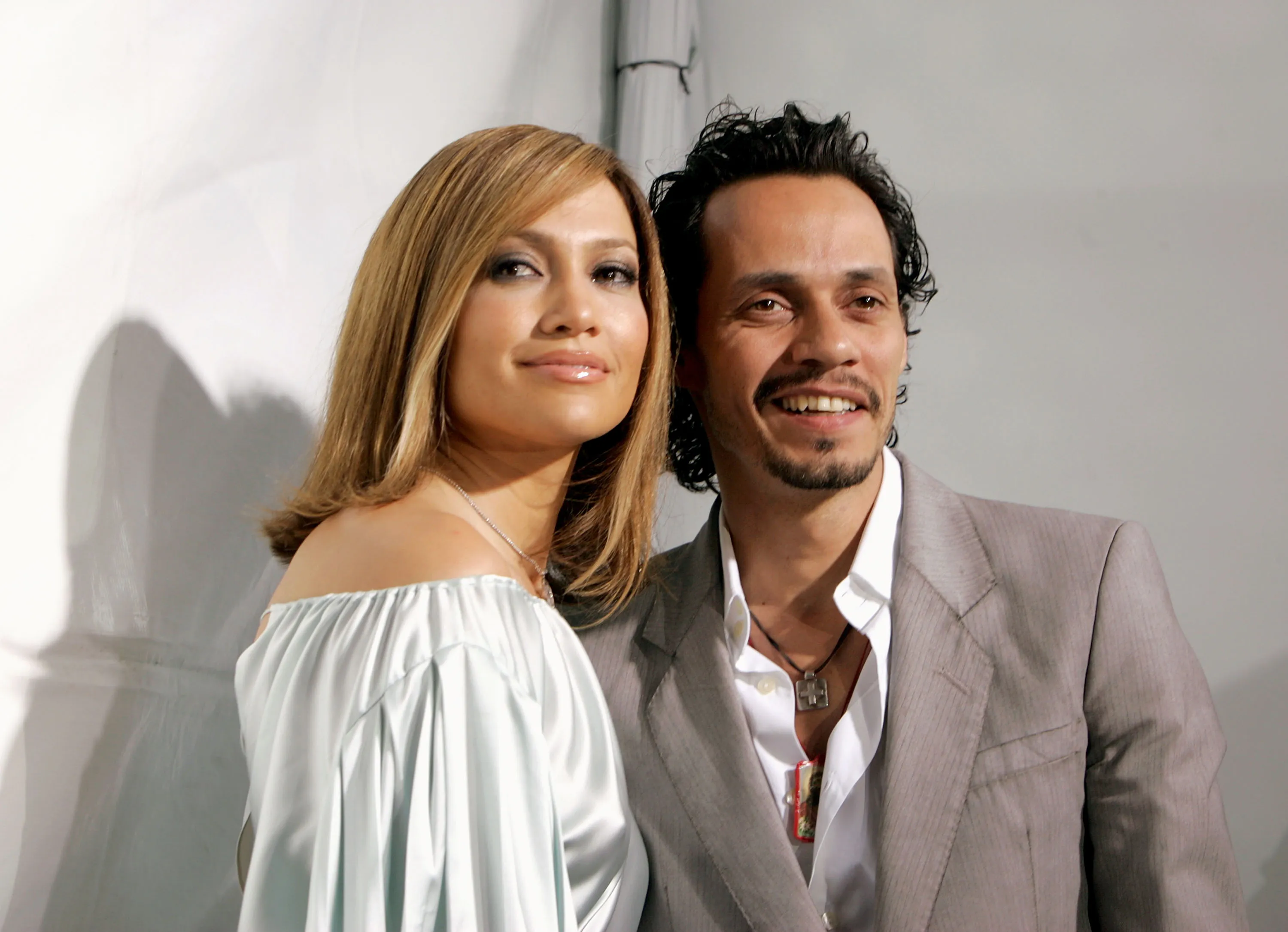 Lopez reflected on her painful divorce from Marc Anthony, pictured here on April 29, 2005, after 10 years of marriage in 2014.