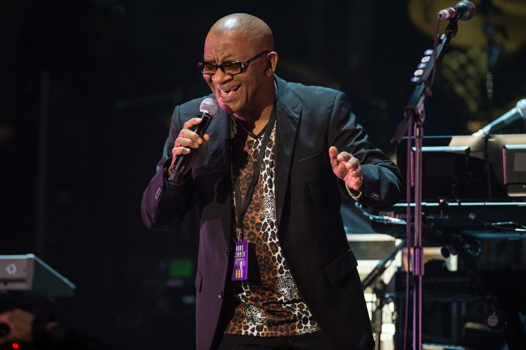 Lebohang Morake, who performs as Lebo M, at SSE Arena in London, England, on April 5, 2016.