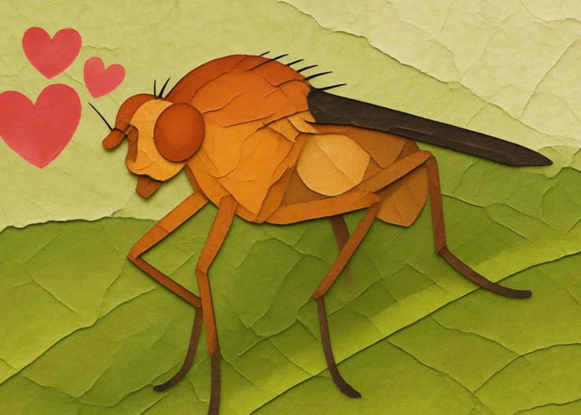 Male Fruit Flies Flirt With Each Other for a Very Important Reason