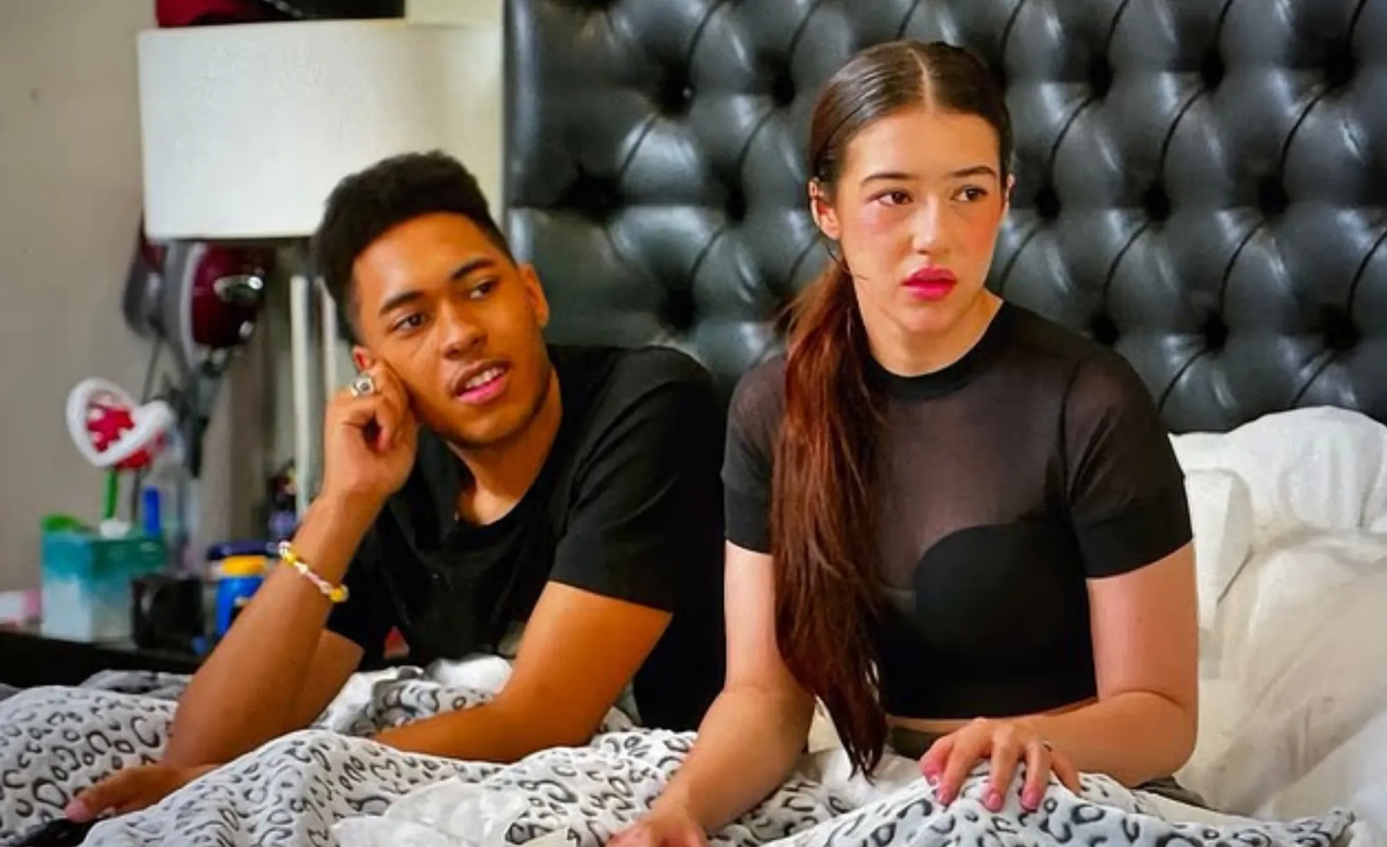 Authorities were questioning the TV personality about an alleged DV incident between Robert Jr. and his ex-wife Alexiana Smokoff (pictured here). 