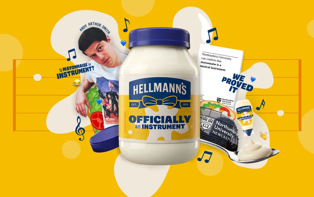 Hellman's is answering one of the longest-running questions on the internet: Is mayonnaise an instrument?