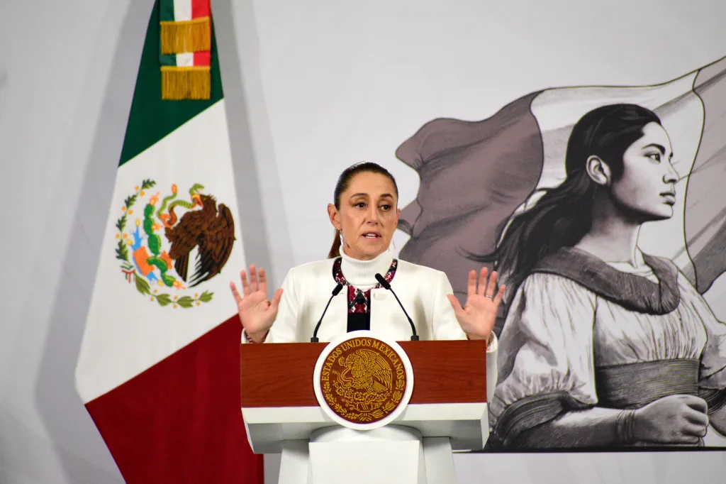 mexico's president Claudia Sheinbaum