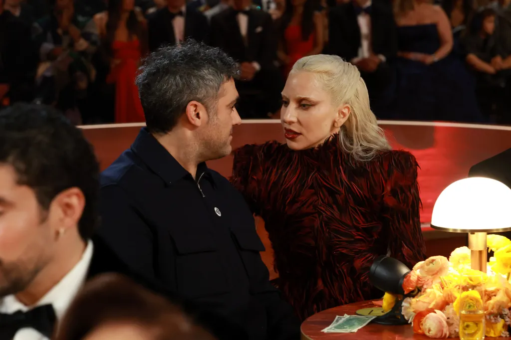 Michael Polansky and Lady Gaga attending the 68th GRAMMY Awards.