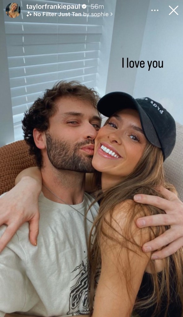 Taylor Frankie Paul in an Instagram video.