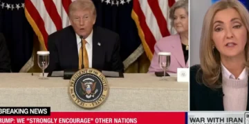 Trump cut off mid-ramble as MS NOW’s Chris Jansing despairs over claims