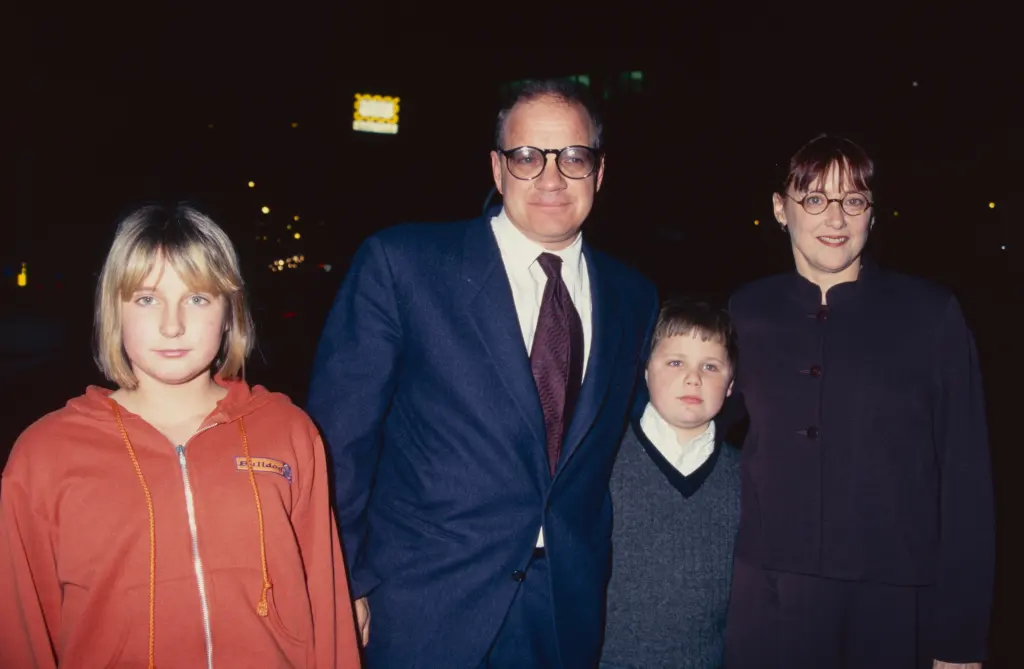 Mary Beth Hurt and family at an event.