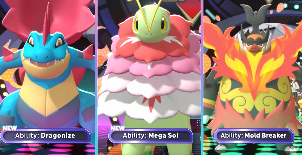 New Mega Evolution Abilities