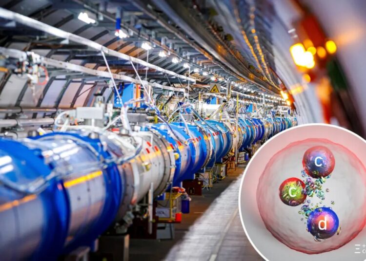 Scientists discover new type of proton—revealing the force behind what binds all atoms