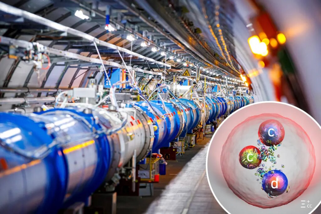 Scientists discover new type of proton—revealing the force behind what binds all atoms