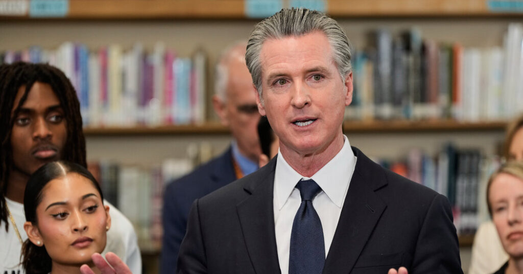 Newsom Says He Regrets Remarks Comparing Israel to ‘Apartheid State’