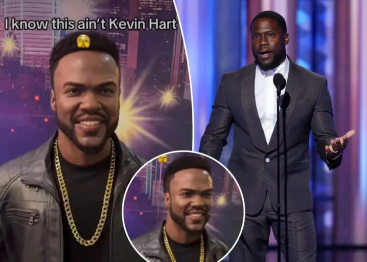 Kevin Hart roasts his unrecognizable wax figure, asks ‘who in the f— is this?’