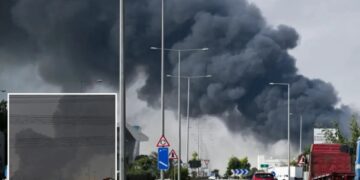 Blasts heard over Dubai and Doha for second day, with Duqm port also targeted