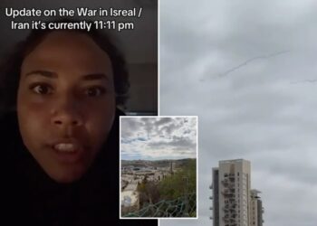 US women’s basketball player Destiny Littleton in Israel shares panic in footage of Iranian counterattack on Jerusalem