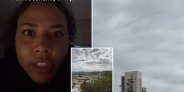 US women’s basketball player Destiny Littleton in Israel shares panic in footage of Iranian counterattack on Jerusalem
