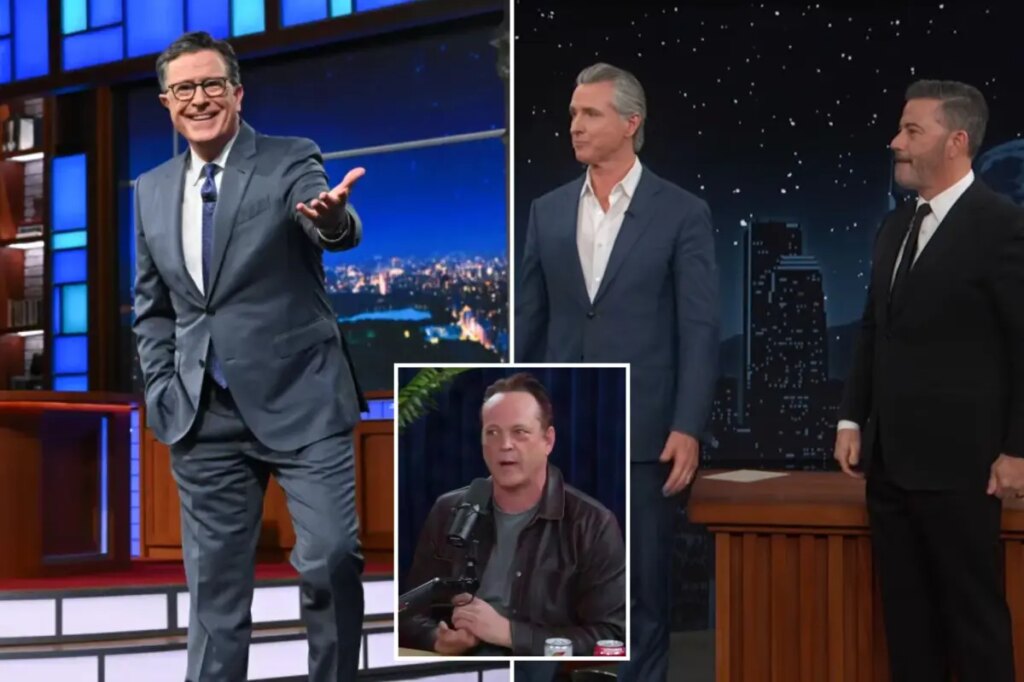 Vince Vaughn calls out late-night shows all feeling ‘the same,’ becoming ‘agenda-based’ scolding