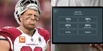 Former NFL J.J. Watt star sparks viral debate over tipping practices at self-service restaurants