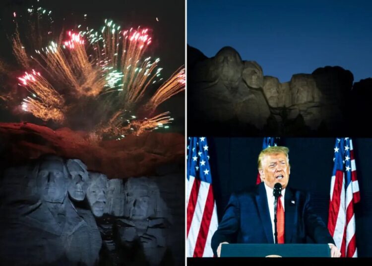 Mount Rushmore fireworks approved for US’ 250th celebration after years of permit denials — as Trump admin takes jab at Biden
