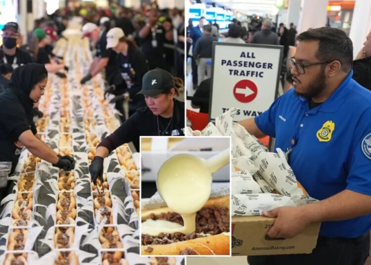 Longest line at Philadelphia airport? Cheesesteaks, not security