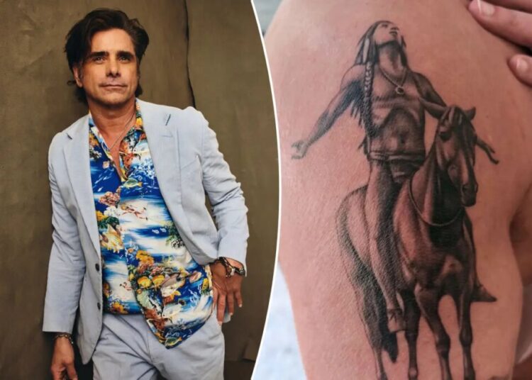 John Stamos stuns social media with first tattoo at 62 as fans crown him a ‘baddie’
