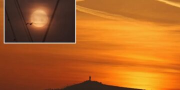 Blood rain — a rare weather phenomenon — falls across southern Europe