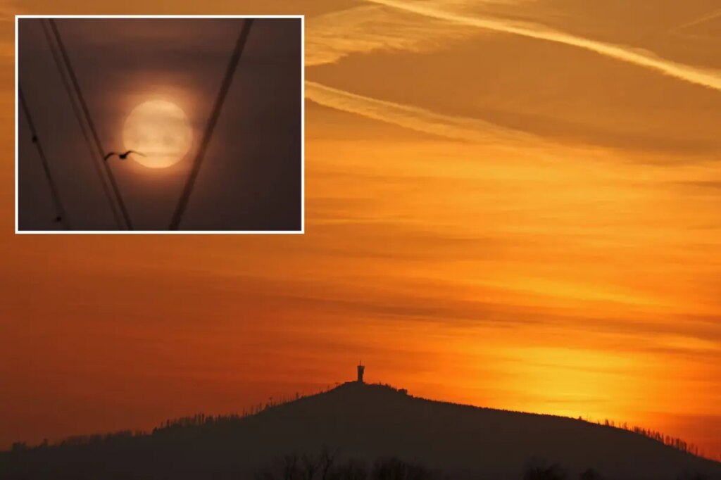 Blood rain — a rare weather phenomenon — falls across southern Europe
