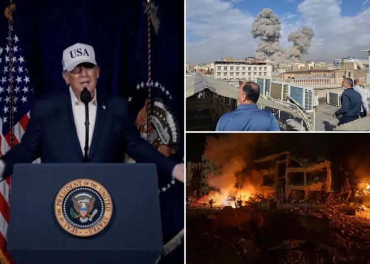 Trump warns US will strike Iran with ‘force that has never been seen before’ if regime carries out ‘devastating’ attack