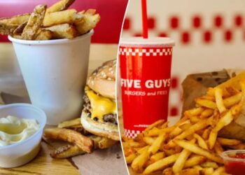 Five Guys customers fume as chain ditches fry cups for paper bags: ‘Grease soaks through!’