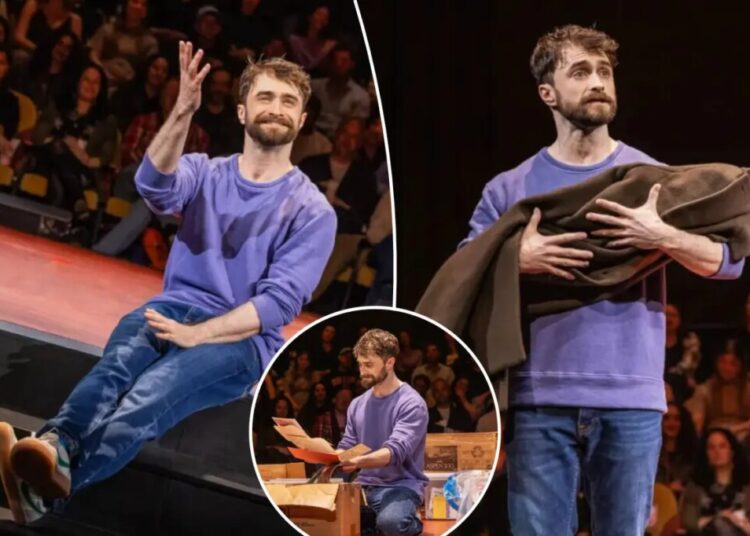 ‘Every Brilliant Thing’ review: Daniel Radcliffe schmoozes with the audience in sweet one-man show