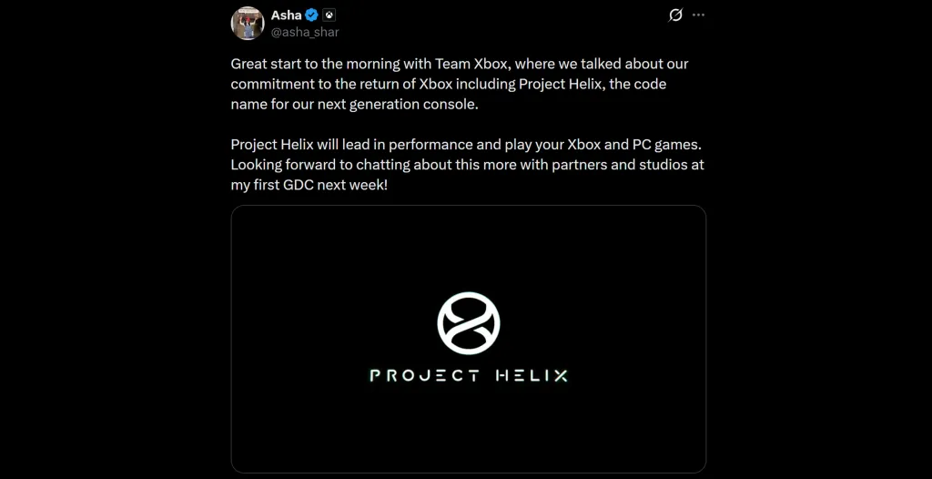 Next-Gen Xbox Project Helix Announced