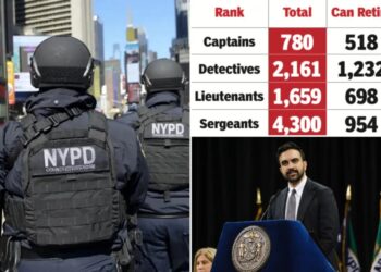 Experienced NYPD cops see little incentive to stay with department if Mamdani cuts overtime