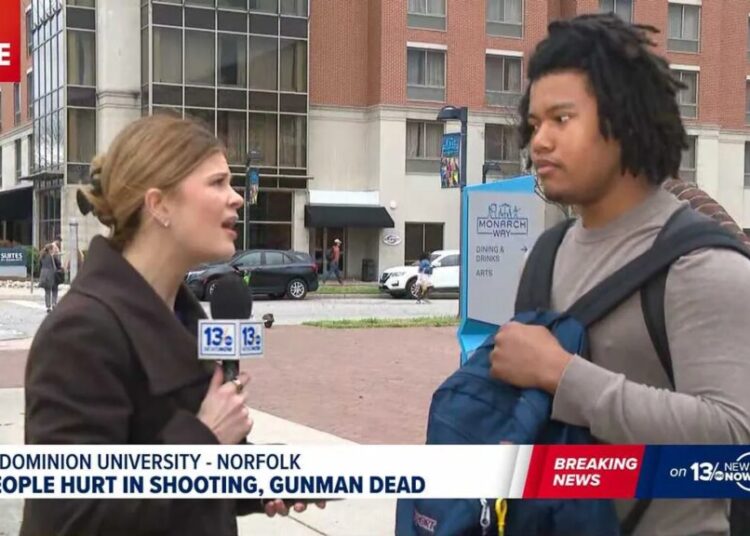 Gunman dead after two injured in Virginia college active shooter situation