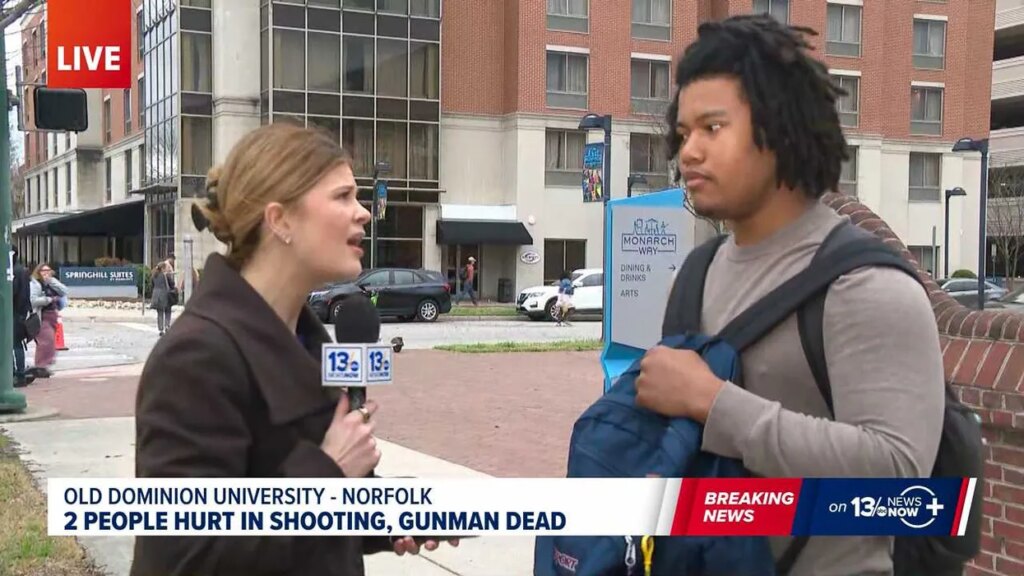 Gunman dead after two injured in Virginia college active shooter situation