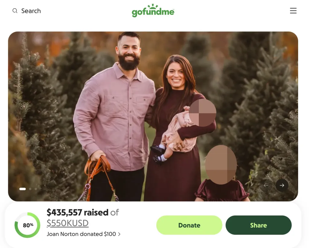 Supporters of a Boston police officer charged in the fatal shooting of a carjacking suspect have donated more than $400,000 to an online fundraiser created to help him and his family. 