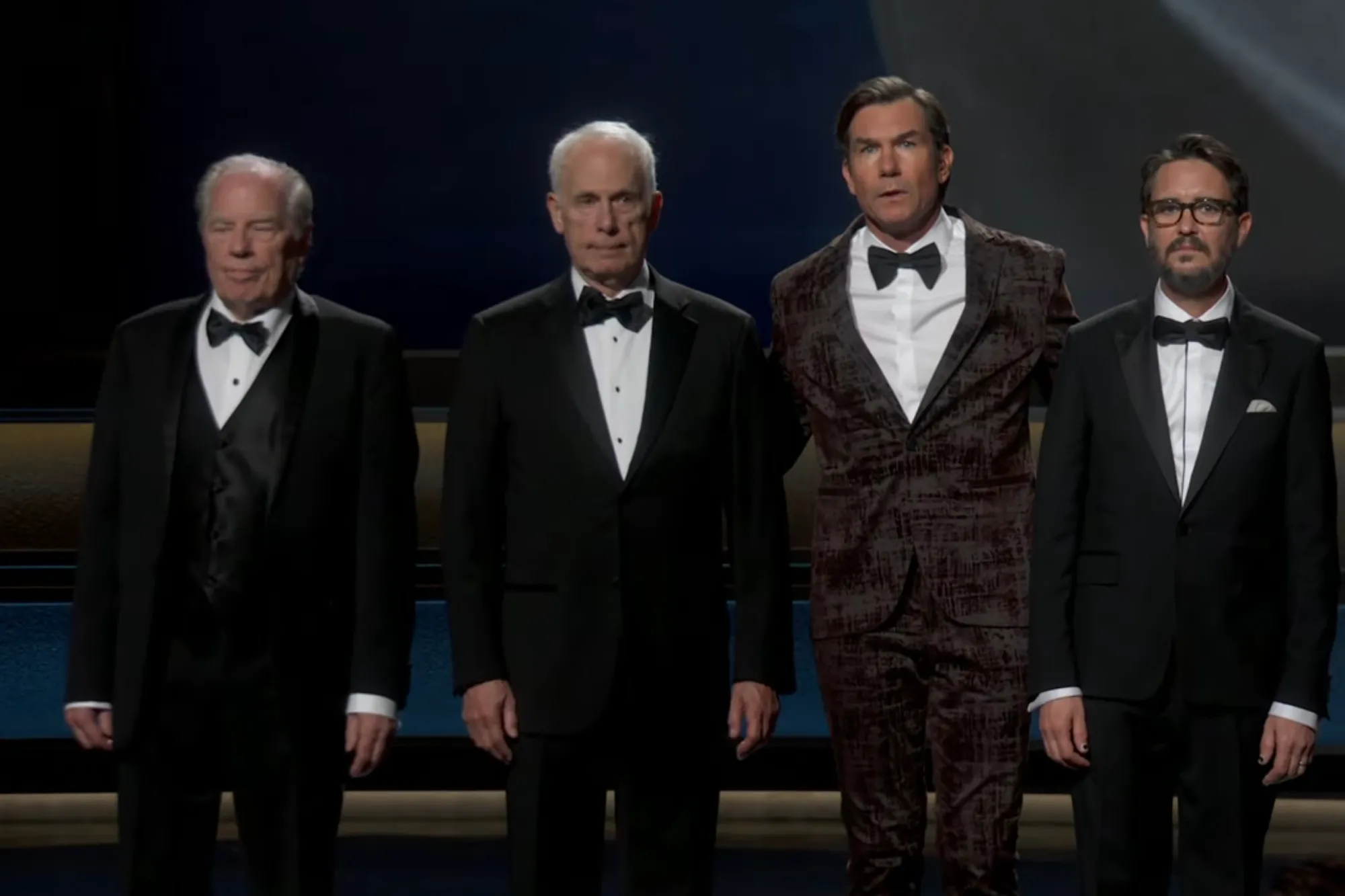 Michael McKean, Christopher Guest and Jerry O'Connell.