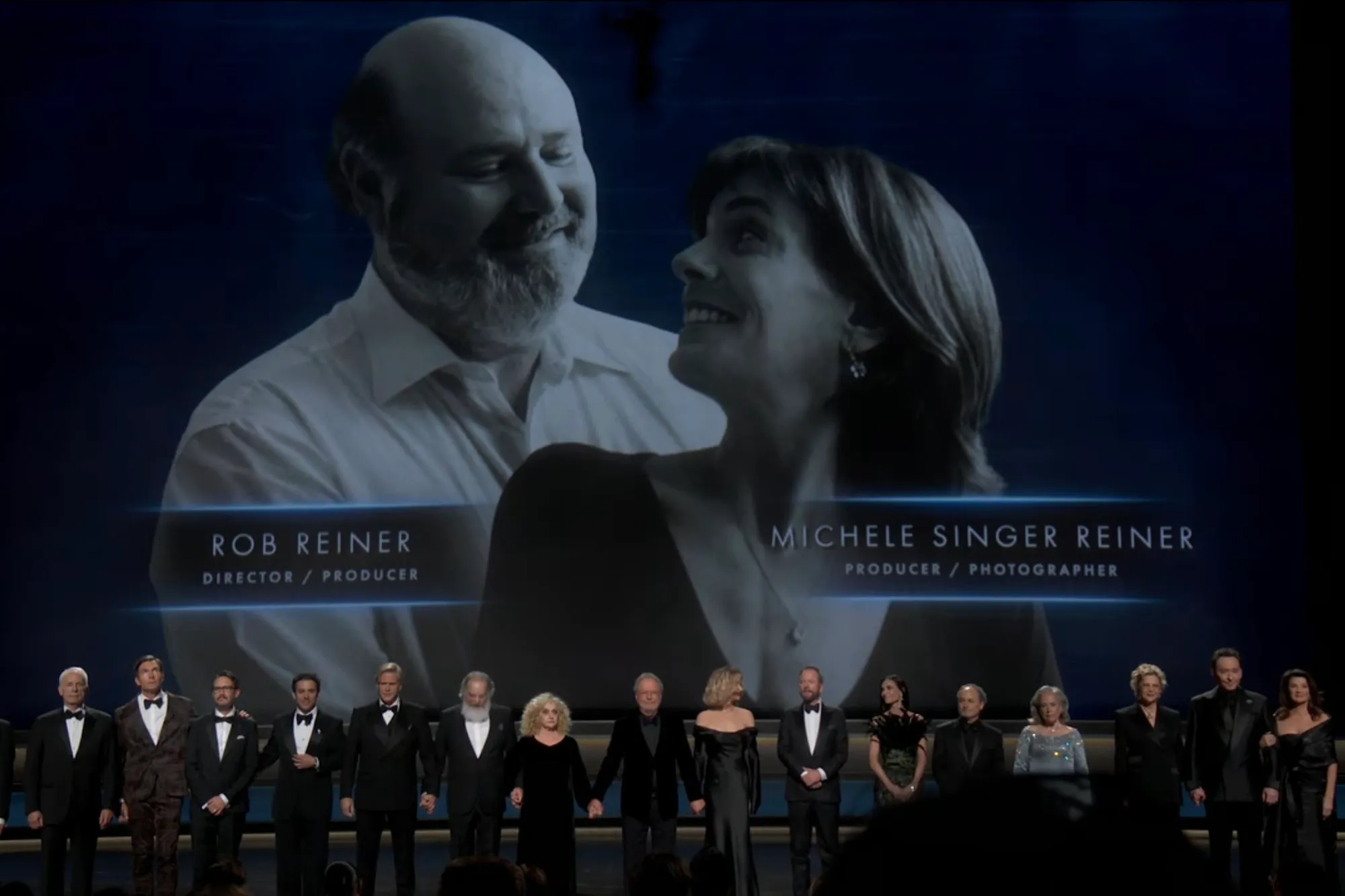 Tribute to Rob Reiner at the Oscars.