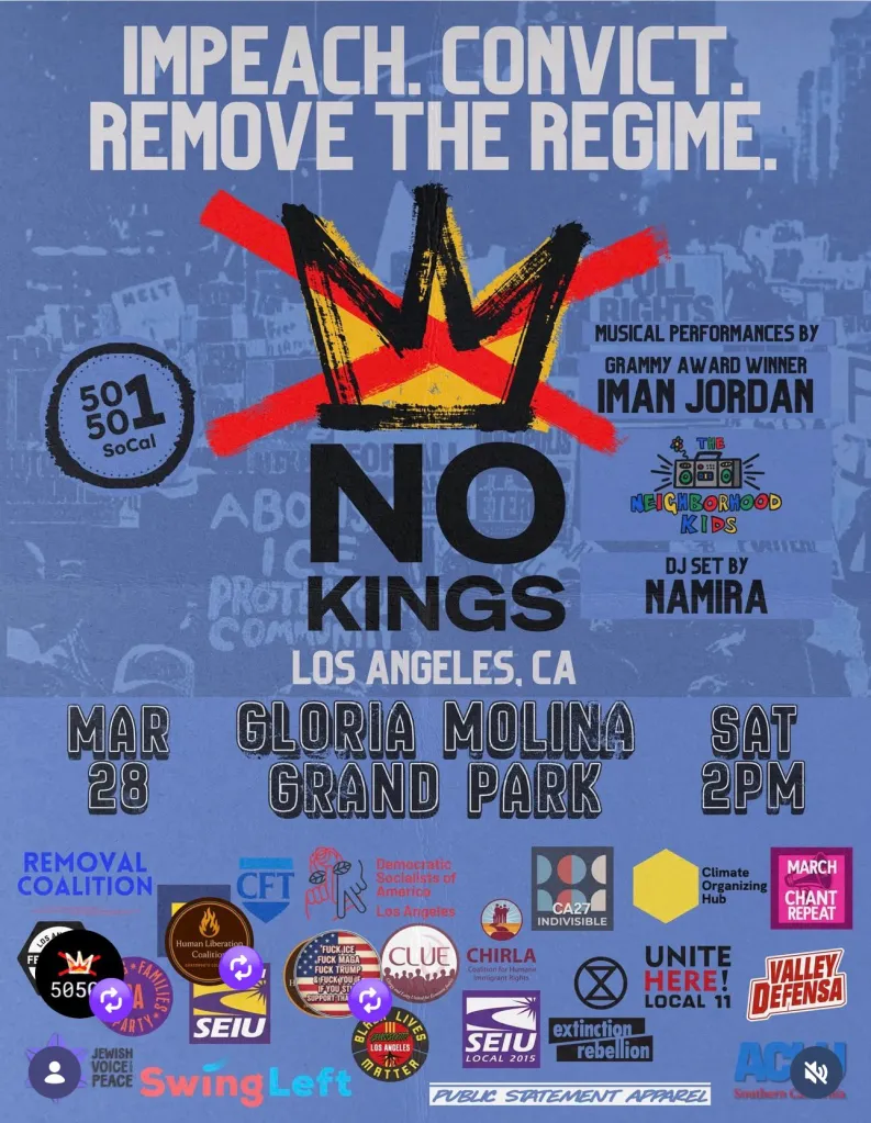 Illustration of a flyer for the 