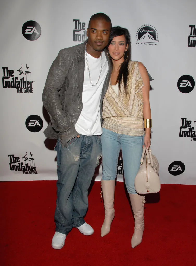 Ray J and Kim Kardashian at 