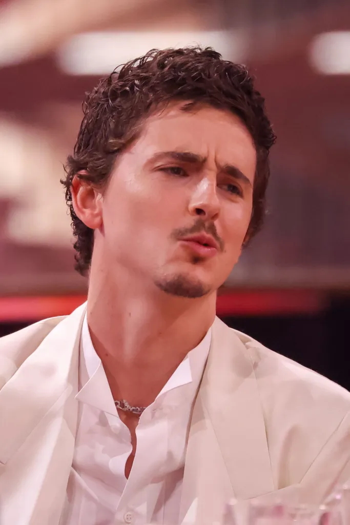 Timothée Chalamet at the 32nd Annual Actor Awards.