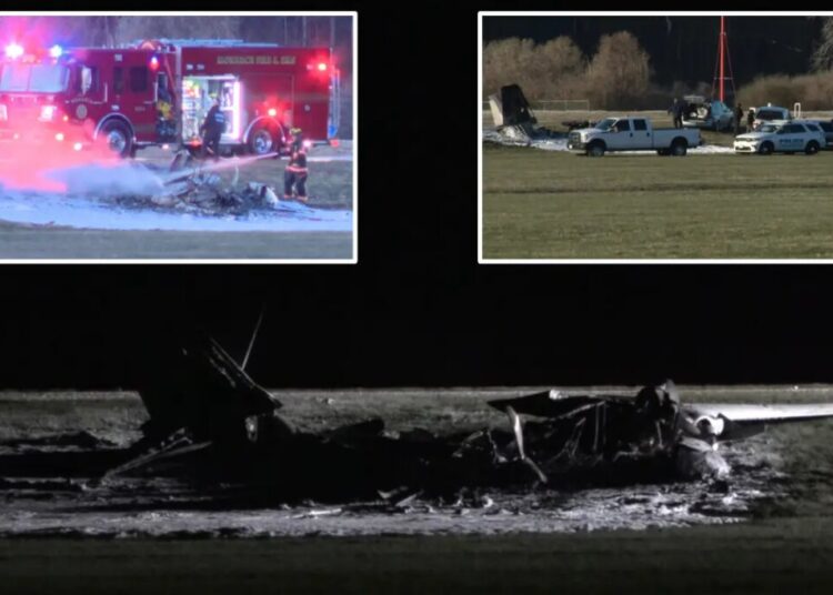 Pilot, 65, killed in fiery plane crash at St. Louis airport