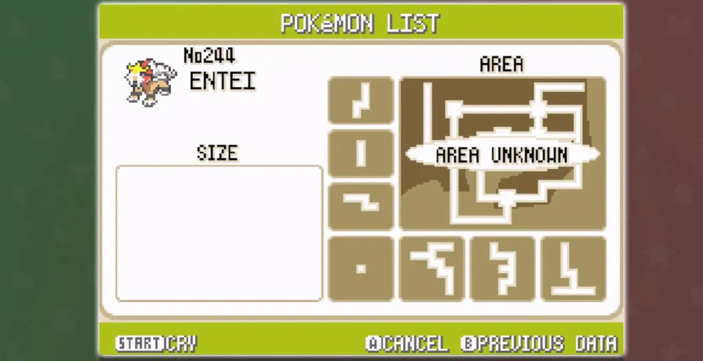 Pokémon FireRed & LeafGreen Roaming Roar Bug