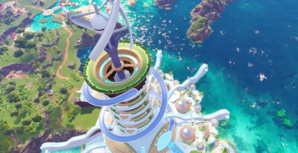 Pokémon Winds and Waves Hotel Island