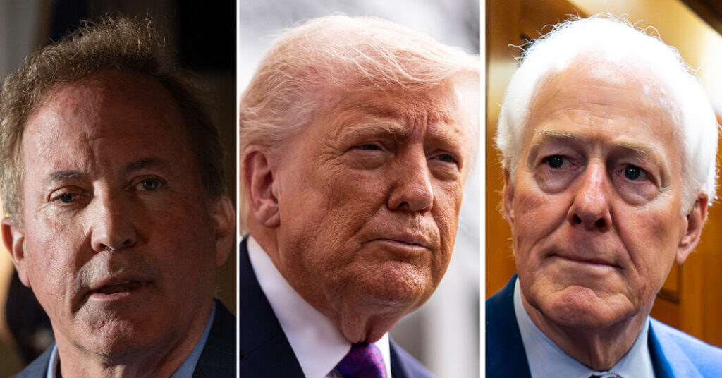 How Trump Turned a Republican Battle Over a Texas Senate Seat Into Leverage