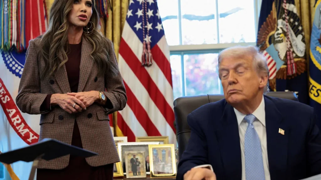 ‘Wow’: Trump stunned as Noem family confirms national security scandal