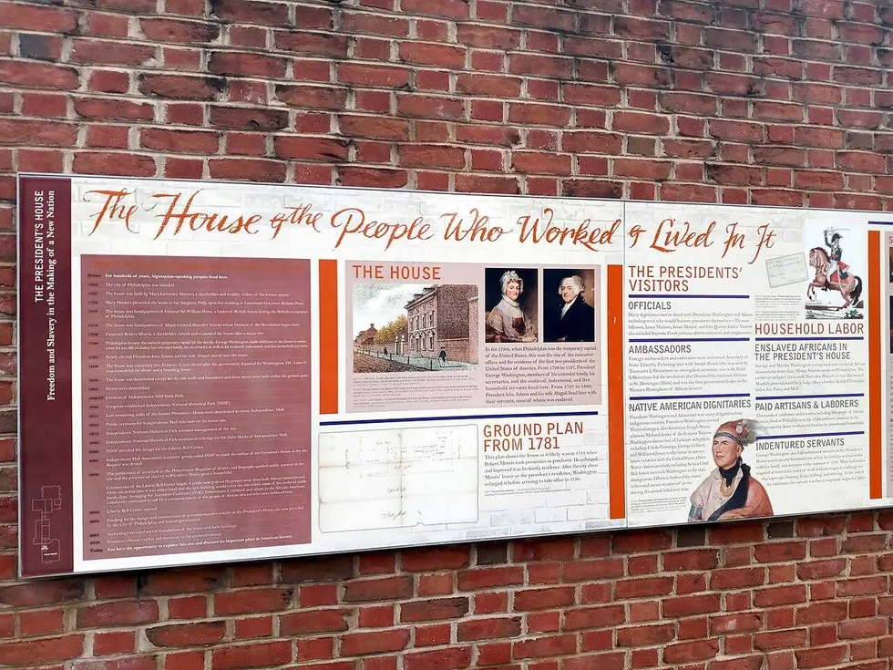 President's House panel