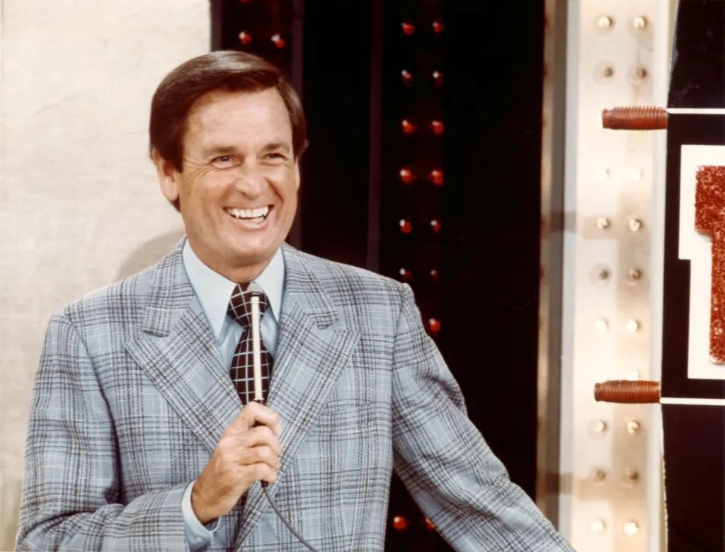 Bob Barker smiling while hosting 